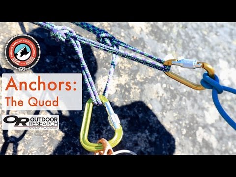 Cordelette / quad anchor