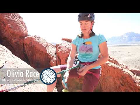 Improvised rappel — AMGA methods