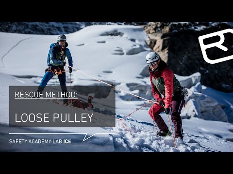 Crevasse rescue (drop-C / Z-pulley)